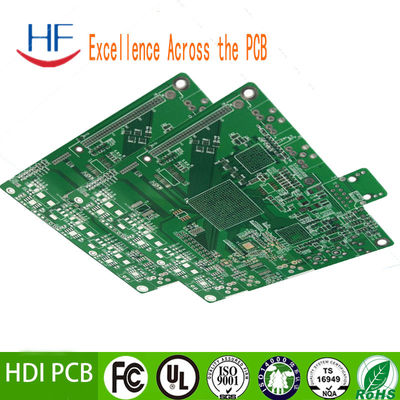 Prototip Basılı HDI PCB Üretim SMD Devre Kartı Beyaz 2mil