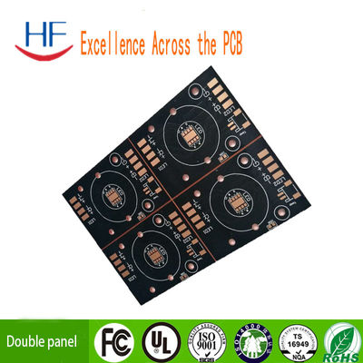 12 katmanlı devreler Elektronik PCB kartı tasarımı Siyah FR4 1OZ ENIG