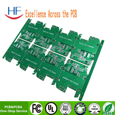Green Solder Mask FR4 PCB Board Impedans Kontrolü PCB 1.6MM Kalınlığı Wifi Kartı için