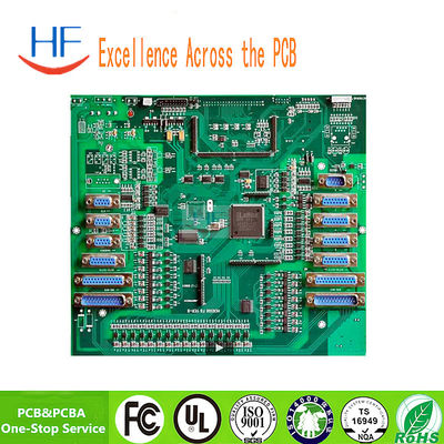 Yeşil Mavi BGA PCB Montajı PCBA OEM Taş 2 oz 2 katman