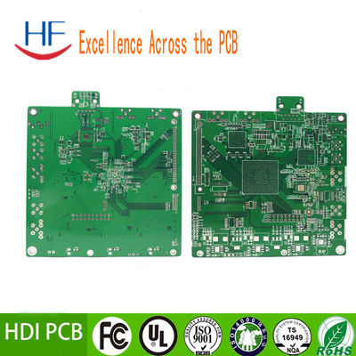 ENIG FR4 HDI Sert PCB Ana tahtası Üretim Dondurma Altın 1.0mm