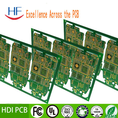 Yüksek TG HASL Fr4 HDI PCB Basılı Devre Tablosu