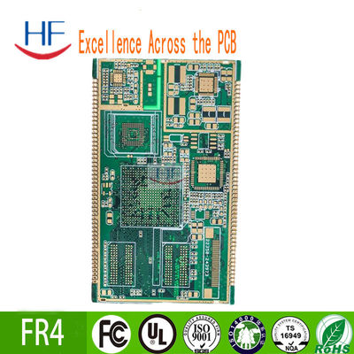 Rogers FR4 Çok Katmanlı PCB Üretim Hizmeti Yeşil Yağ