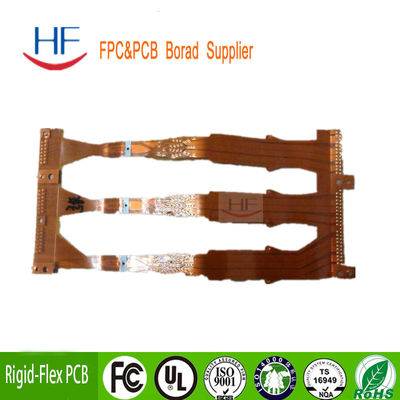 Yüksek TG Sert Fleksibel PCB Board FPC 6oz 8 Katman ISO9001 Sertifikalı